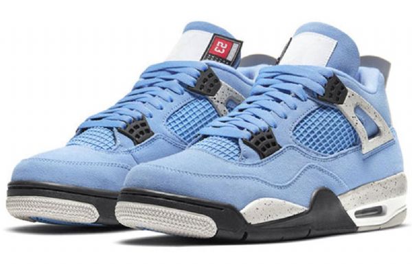 Pánské Basketbalové Boty Nike Air Jordan 4 Retro Modré