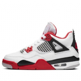 Pánské Basketbalové Boty Nike Air Jordan 4 Retro Og Gs Červené
