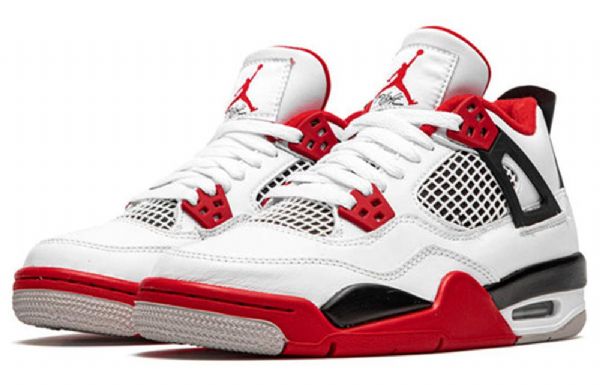Pánské Basketbalové Boty Nike Air Jordan 4 Retro Og Gs Červené