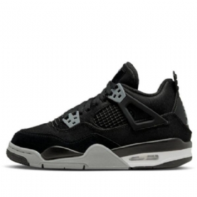 Pánské Basketbalové Boty Nike Air Jordan 4 Retro Se Gs Černé