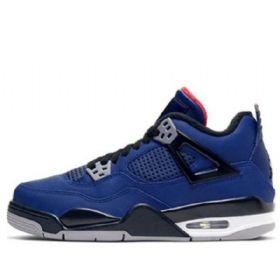 Pánské Basketbalové Boty Nike Air Jordan 4 Retro Wntr Gs Modré