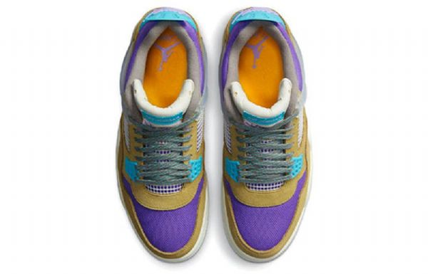 Pánské Basketbalové Boty Nike Union La Air Jordan 4 Retro Vícebarevné