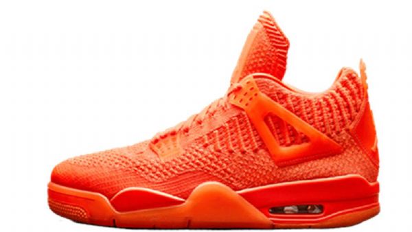 Pánské Boty Nike Air Jordan 4 Flyknit Oranžová