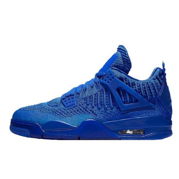 Pánské Boty Nike Air Jordan 4 Flyknit Royal Modrý