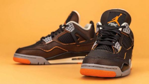 Pánské Boty Nike Air Jordan 4 Starfish Hnědé