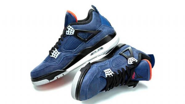 Pánské Boty Nike Air Jordan 4 Winter Loyal Modrý