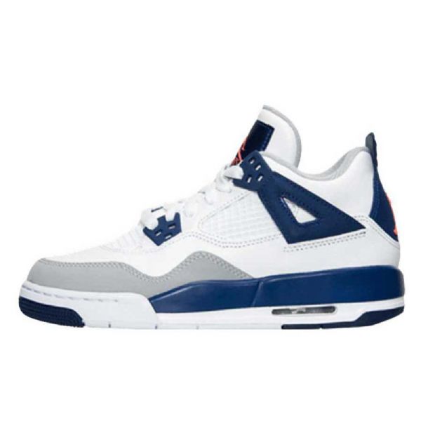 Pánské Boty Nike Air Jordan 4gs Bílá Modrá