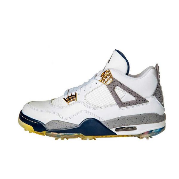 Pánské Golfové Boty Nike Eastside Golf Air Jordan 4 Bílé