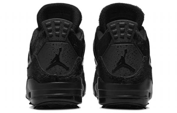 Pánské Golfové Sportovní Boty Nike Air Jordan 4 Černé