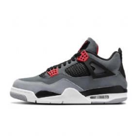 Pánské Infračervené Boty Nike Air Jordan 4 Šedé