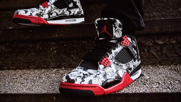 Pánské Tetovací Boty Nike Air Jordan 4 Vícebarevné