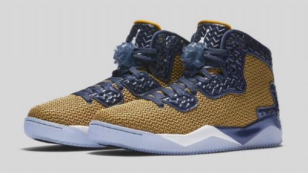 Boty Nike Air Jordan Spike Forty Leaf Pro Muže Zlaté