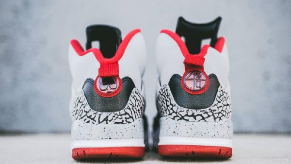 Pánské Boty Nike Air Jordan Spizike Šedočervené