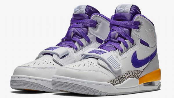 Boty Nike Air Jordan Legacy 312 Pro Muže Bílá Fialová
