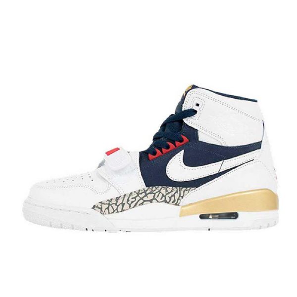 Boty Nike Air Jordan Legacy 312 Pro Muže Z Bílého Zlata