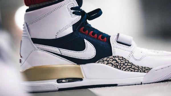 Boty Nike Air Jordan Legacy 312 Pro Muže Z Bílého Zlata