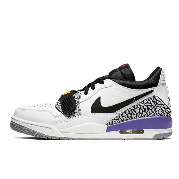 Nízké Boty Nike Air Jordan Legacy 312 Pro Muže Bílá Fialová