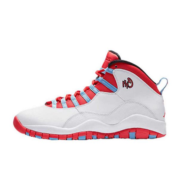 Boty Nike Air Jordan 10 Chicago Pro Muže Bílo Červené
