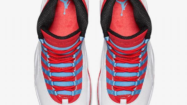 Boty Nike Air Jordan 10 Chicago Pro Muže Bílo Červené