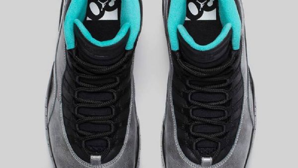 Boty Nike Air Jordan 10 Lady Liberty Pro Muže Stříbrná Černá