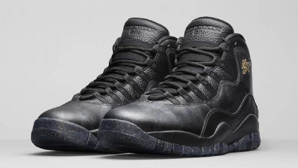 Boty Nike Air Jordan 10 Nyc Pro Muže Černé