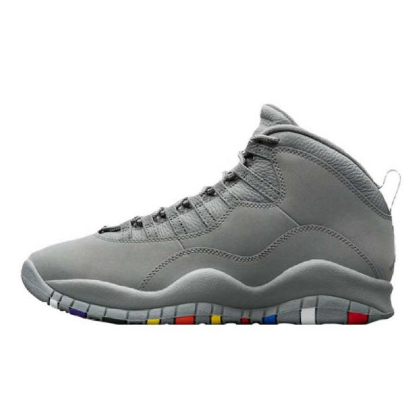 Boty Nike Air Jordan 10 Pro Muže Šedé