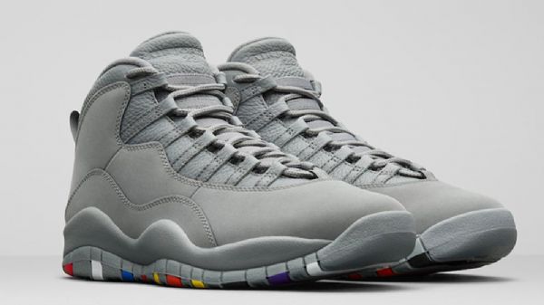 Boty Nike Air Jordan 10 Pro Muže Šedé