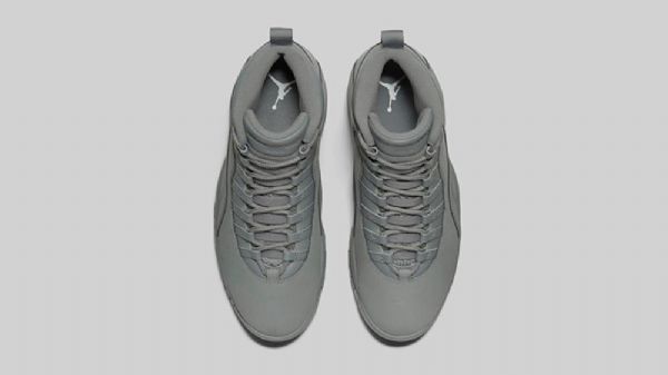 Boty Nike Air Jordan 10 Pro Muže Šedé