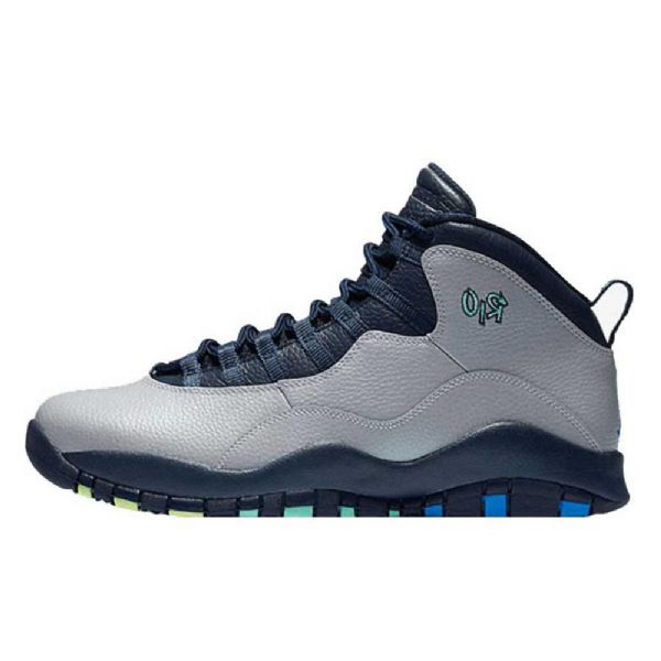 Boty Nike Air Jordan 10 Rio Brazil City Pack Pro Muže Šedá Tmavě Modrá