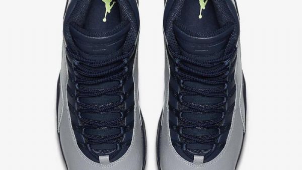 Boty Nike Air Jordan 10 Rio Brazil City Pack Pro Muže Šedá Tmavě Modrá