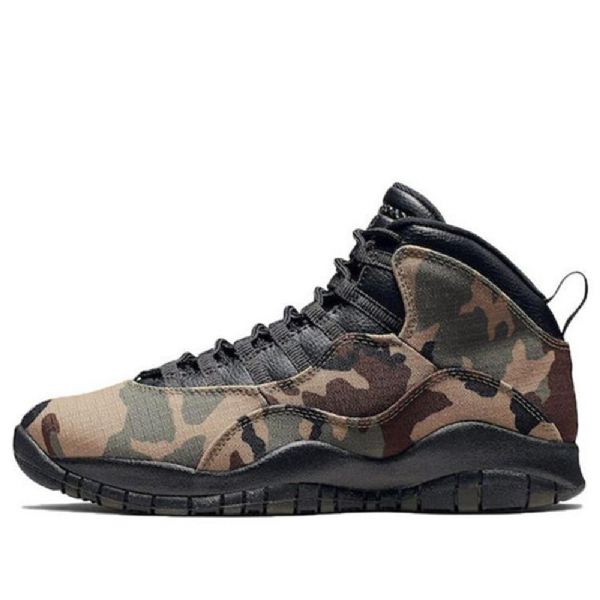Nike Air Jordan 10 Retro Basketbalové Boty Pro Muže Camouflage