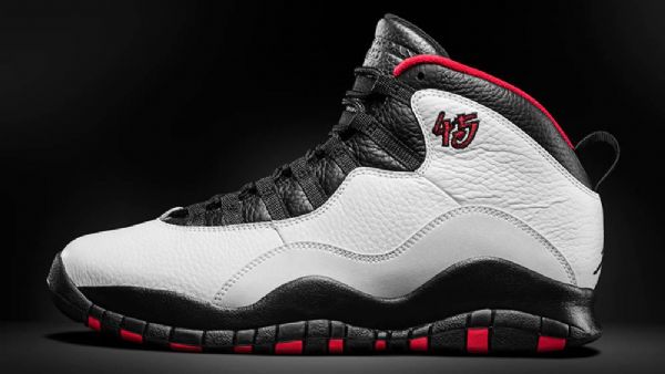 Pánské Boty Nike Air Jordan 10 Double Nickel Černá Bílý