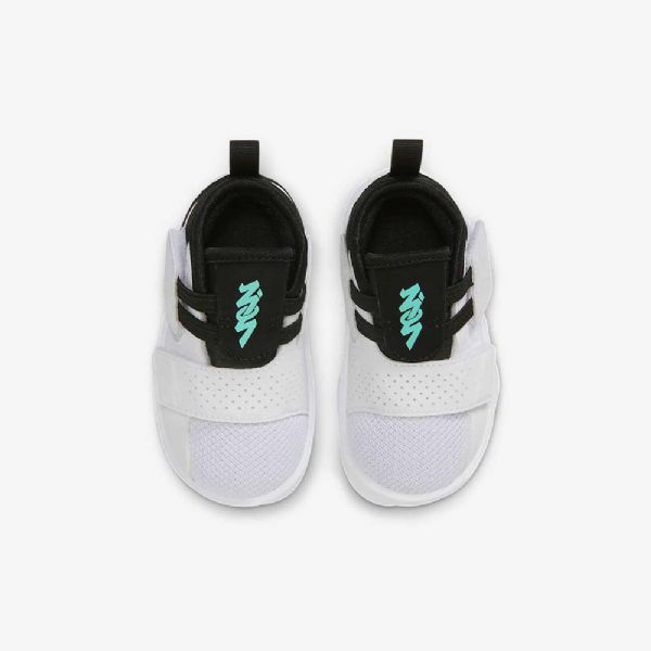 Boty Nike Air Jordan Zion 2 Pro Děti Bílá Černá Tyrkysová