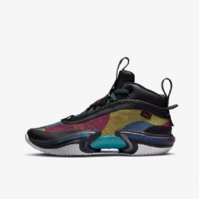 Dětské Basketbalové Boty Nike Air Jordan Xxxvi Černorůžové