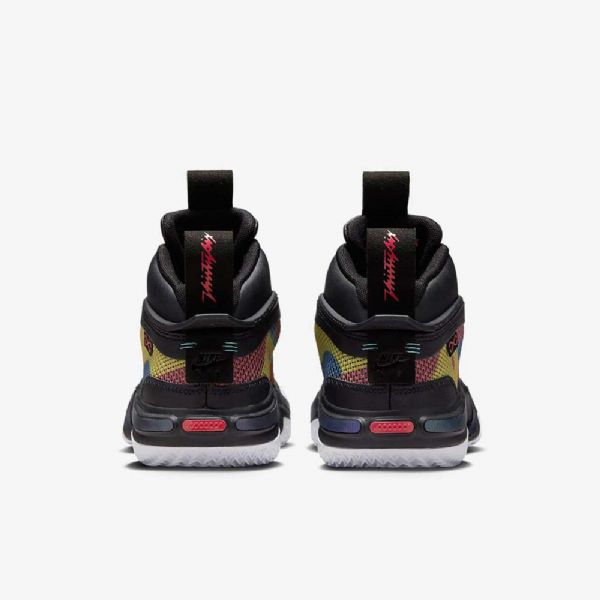 Dětské Basketbalové Boty Nike Air Jordan Xxxvi Černorůžové