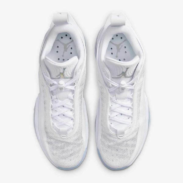 Nízké Pánské Basketbalové Boty Nike Air Jordan Xxxvi Bílý Stříbrný