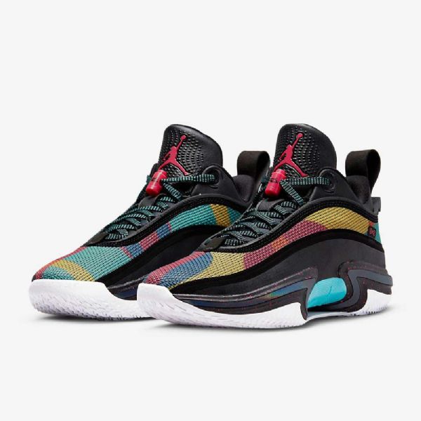 Nízké Pánské Basketbalové Boty Nike Air Jordan Xxxvi Černá Vícebarevné