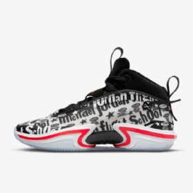 Pánské Basketbalové Boty Nike Air Jordan Xxxvi Fs Černá Bílý