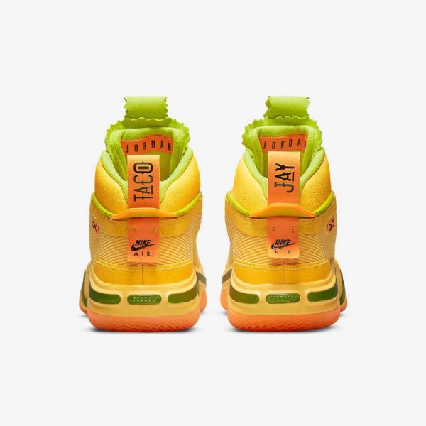 Pánské Basketbalové Boty Nike Air Jordan Xxxvi Taco Jay Žlutá Zelená Černá