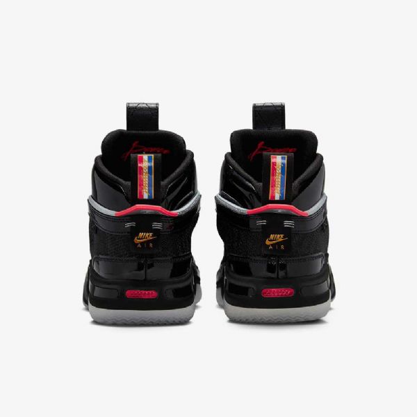 Pánské Basketbalové Boty Nike Air Jordan Xxxvi Tatum Černá Šedá Červený Stříbrný