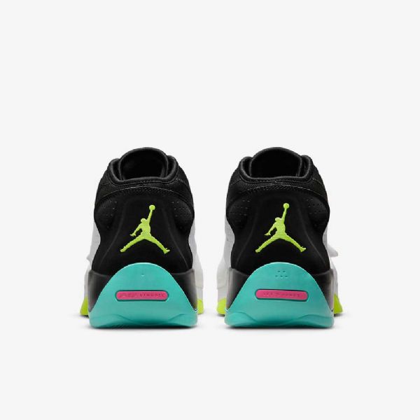 Pánské Basketbalové Boty Nike Air Jordan Zion 2 Bílá Černá Tyrkysová