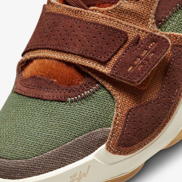 Pánské Basketbalové Boty Nike Air Jordan Zion 2 Hnědozelené