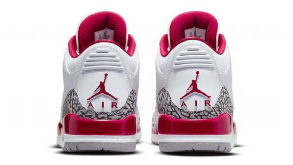 Boty Nike Air Jordan 3 Cardinal Pro Muže Bílo Červené