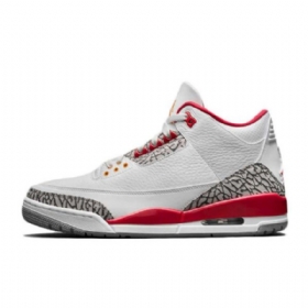 Boty Nike Air Jordan 3 Cardinal Pro Ženy Bílo Červené