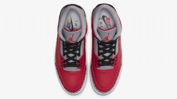 Boty Nike Air Jordan 3 Chicago All-star Pro Muže Červené
