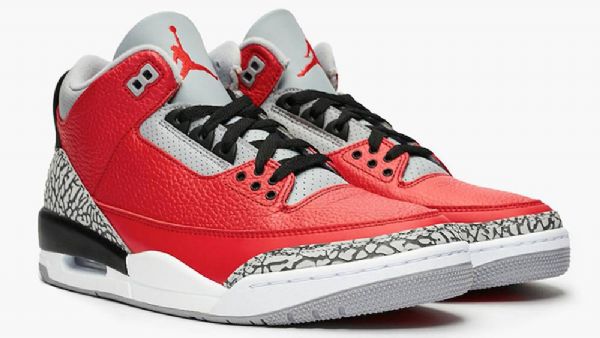 Boty Nike Air Jordan 3 Pro Muže Červené