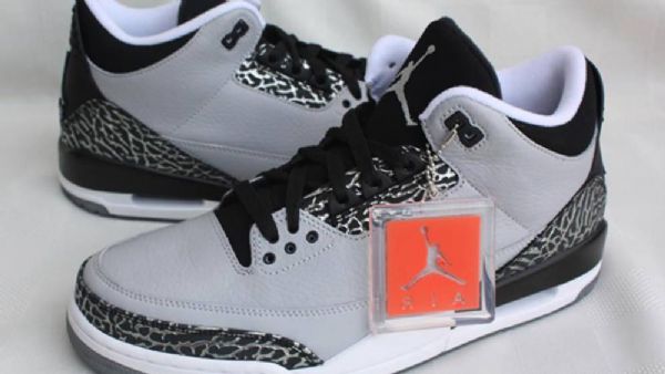 Boty Nike Air Jordan 3 Pro Muže Šedé