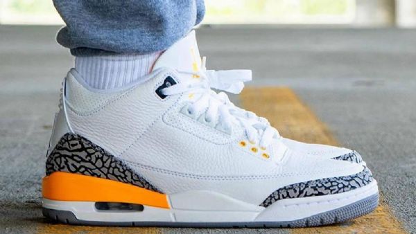 Boty Nike Air Jordan 3 Retro Laser Pro Ženy Oranžové