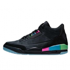 Boty Nike Air Jordan 3 Retro Quai 54 Pro Muže Černá Vícebarevné