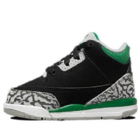 Boty Nike Air Jordan 3 Retro Td Pro Děti Zelené
